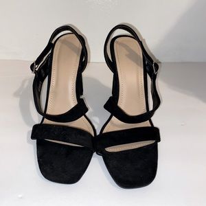 Black Suede heels